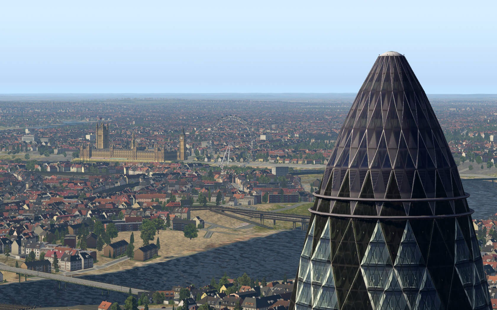 X-Plane 1110 London landmarks