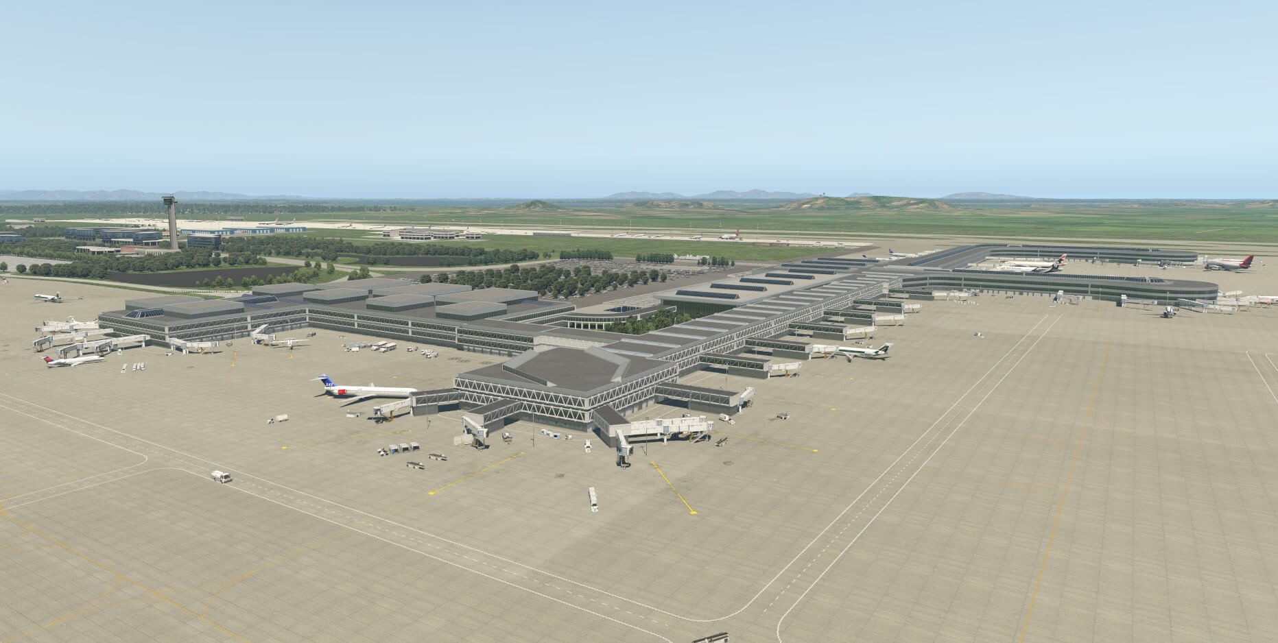 X-Plane 11 ZSHC Airport