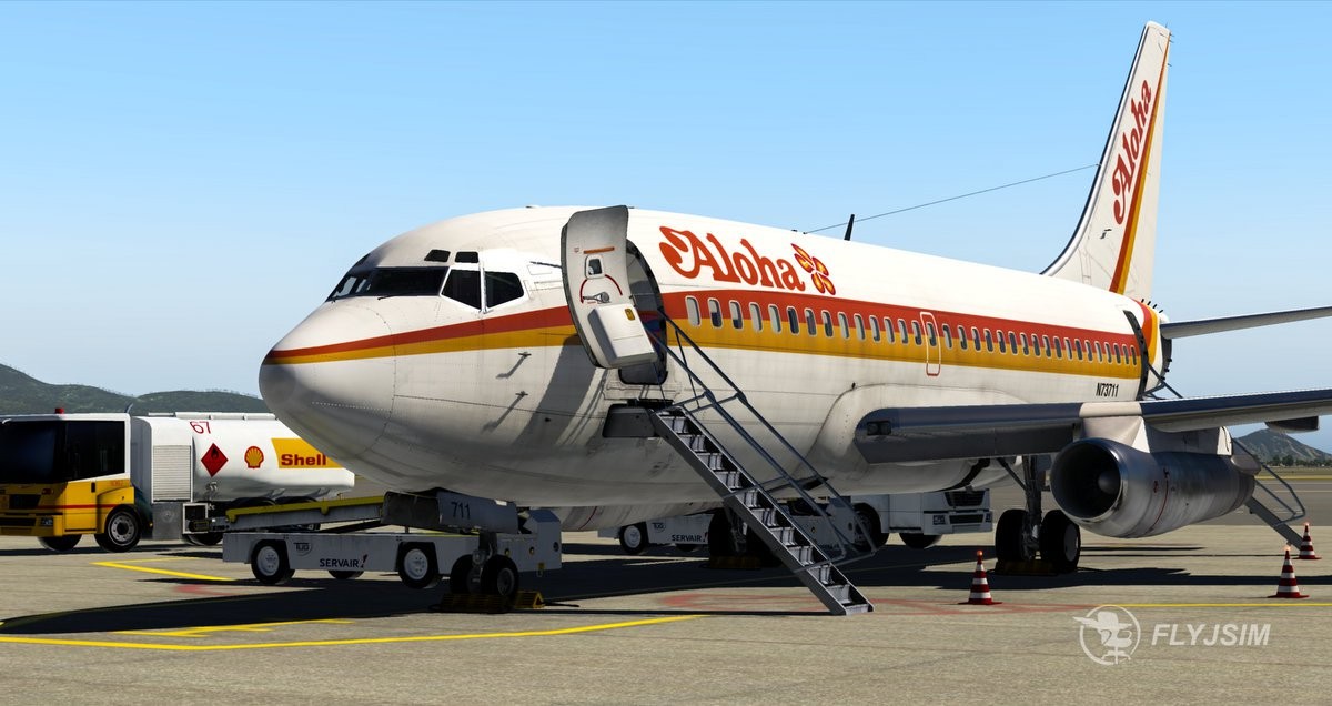 FlyJSim 732 Twin Jet