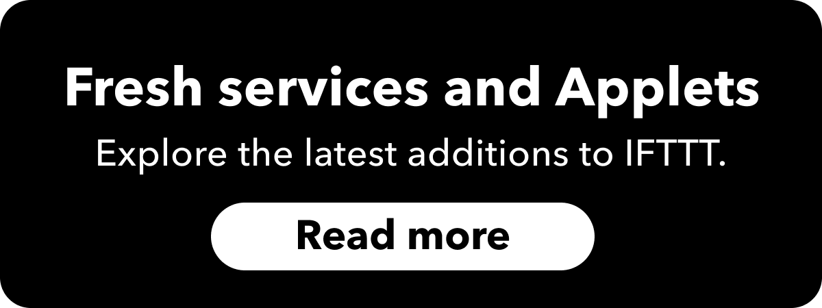New services, triggers, queries, and actions from this month