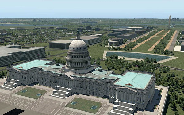 X-Plane 1135 Washington DC