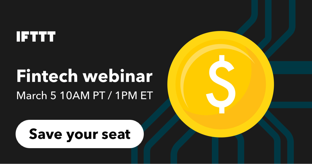 Fintech webinar