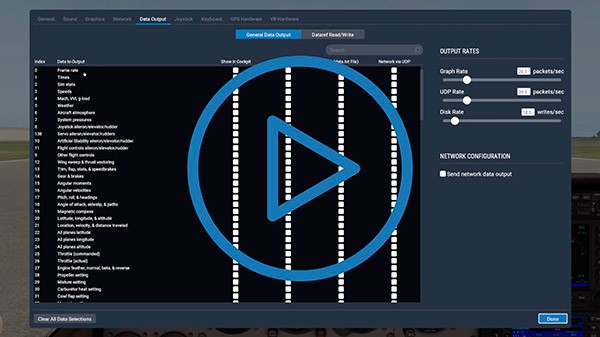 Play data output tutorial