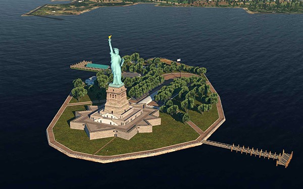 X-Plane 11 NYC landmarks