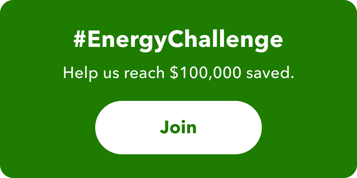 Help us save 100000 with the Energy Challenge